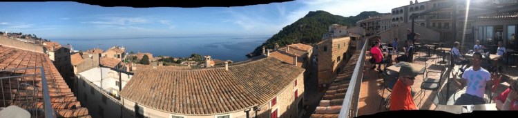Panorama from the Bellavista café